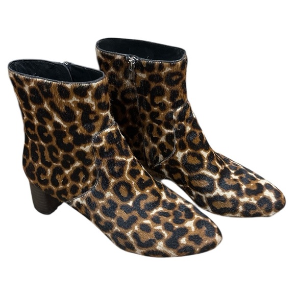 EUC - Loeffler Randall Gema Bootie - Leopard Print - Size 8 - Picture 2 of 5